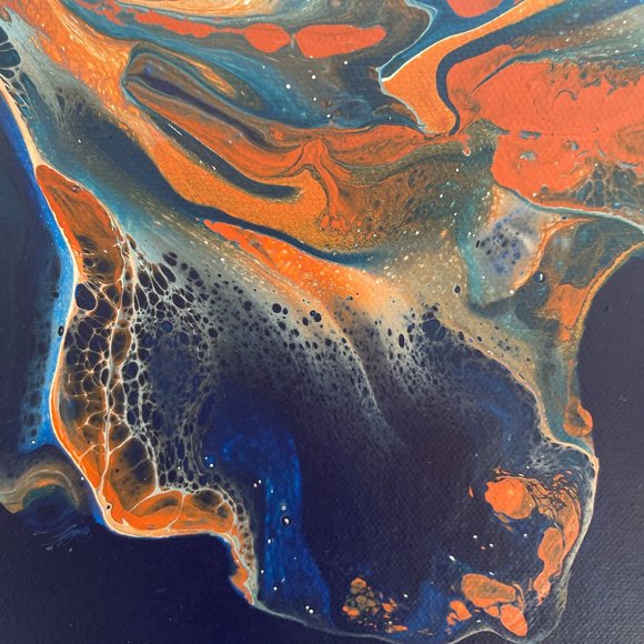 Bird of Paradise 24" x 24" x 1.75" cotton canvas beautiful Hawaii Resin Wall Art - Picture 3 of 6